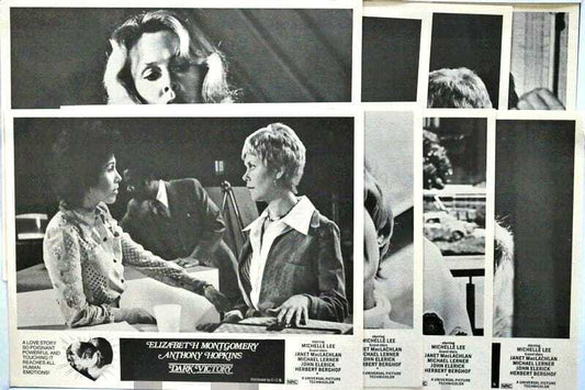 ORIGINAL LOBBY CARDS - DARK VICTORY - 1976 - set of 8 -