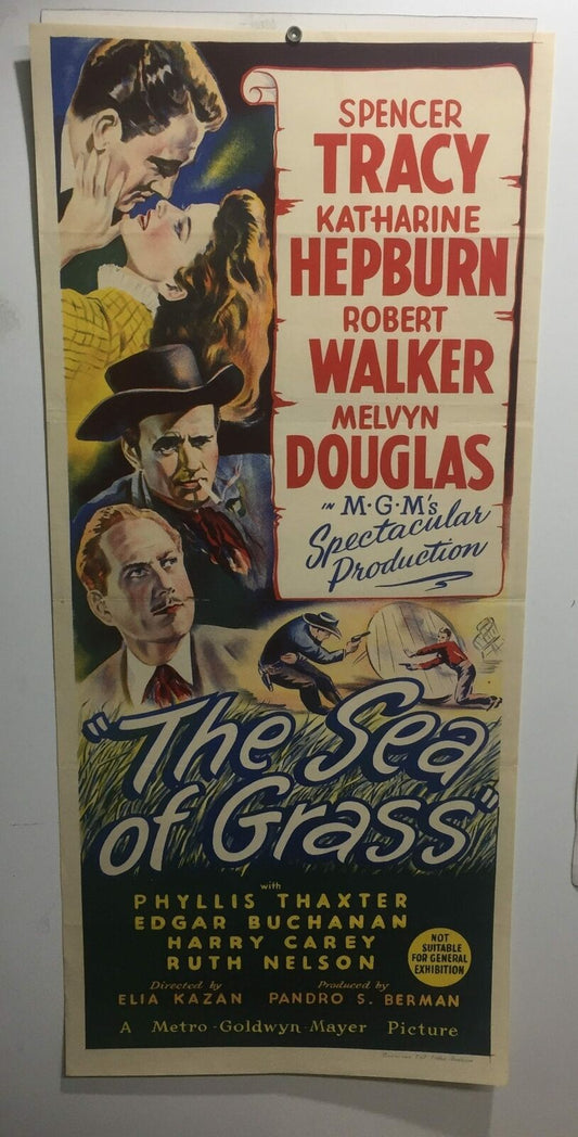 ORIGINAL DAYBILL MOVIE POSTER - THE SEA OF GRASS