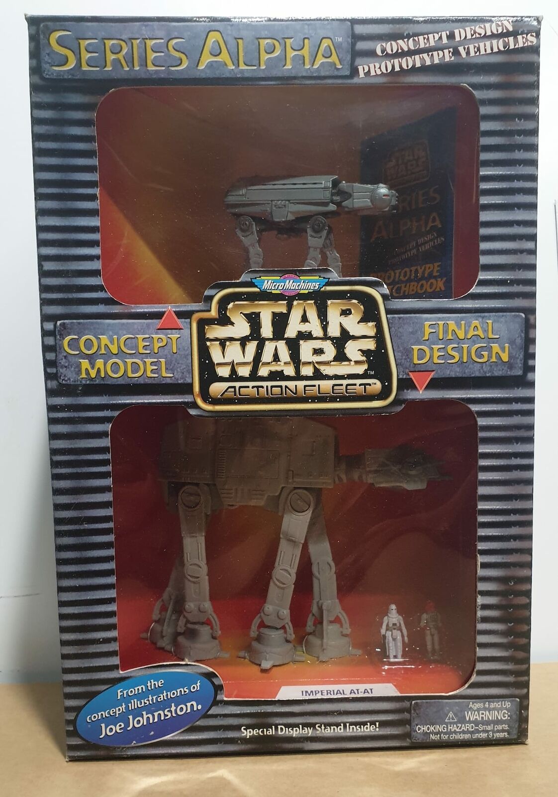 STAR WARS - GALOOB MICRO MACHINES - SERIES ALPHA - IMPERIAL AT-AT