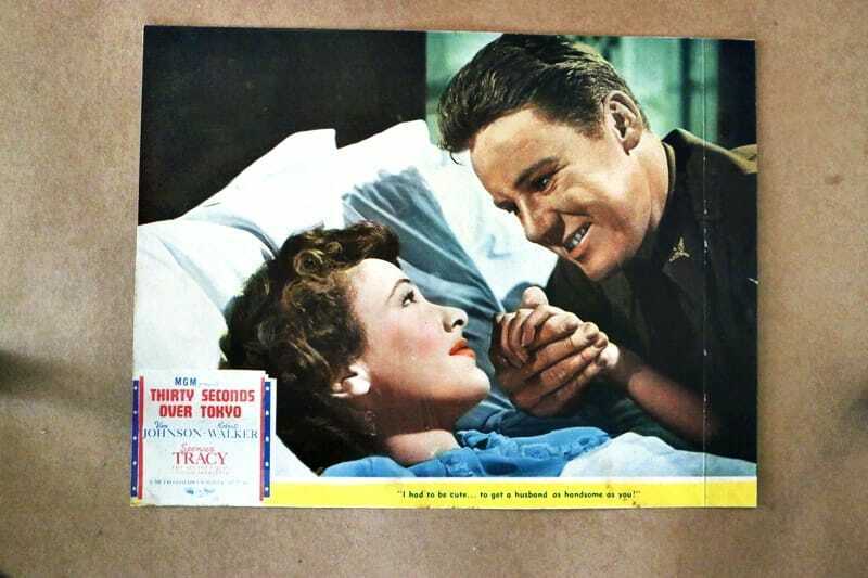 ORIGINAL LOBBY CARD - THIRTY SECONDS OVER TOKYO - 1944 - key card