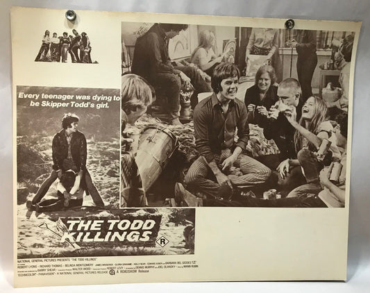 ORIGINAL LOBBY CARD - TODD KILLINGS (g) - 1971 - Australian