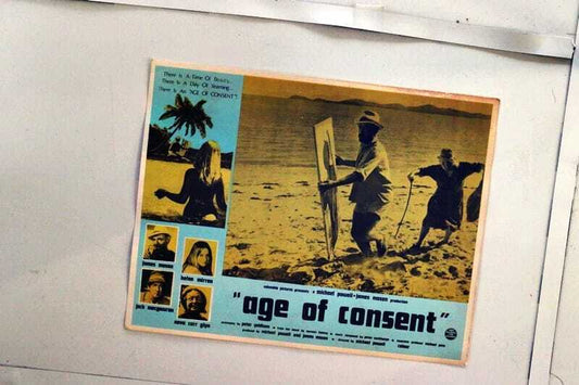 ORIGINAL LOBBY CARD - AGE OF CONSENT (b) - 1969 - Australian