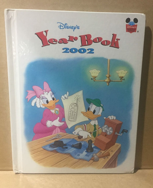 HARD COVER BOOK - DISNEY'S YEAR BOOK 2002