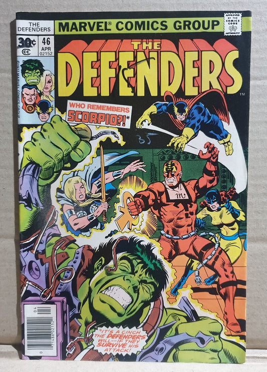 COMIC BOOK -  MARVEL DEFENDERS #46