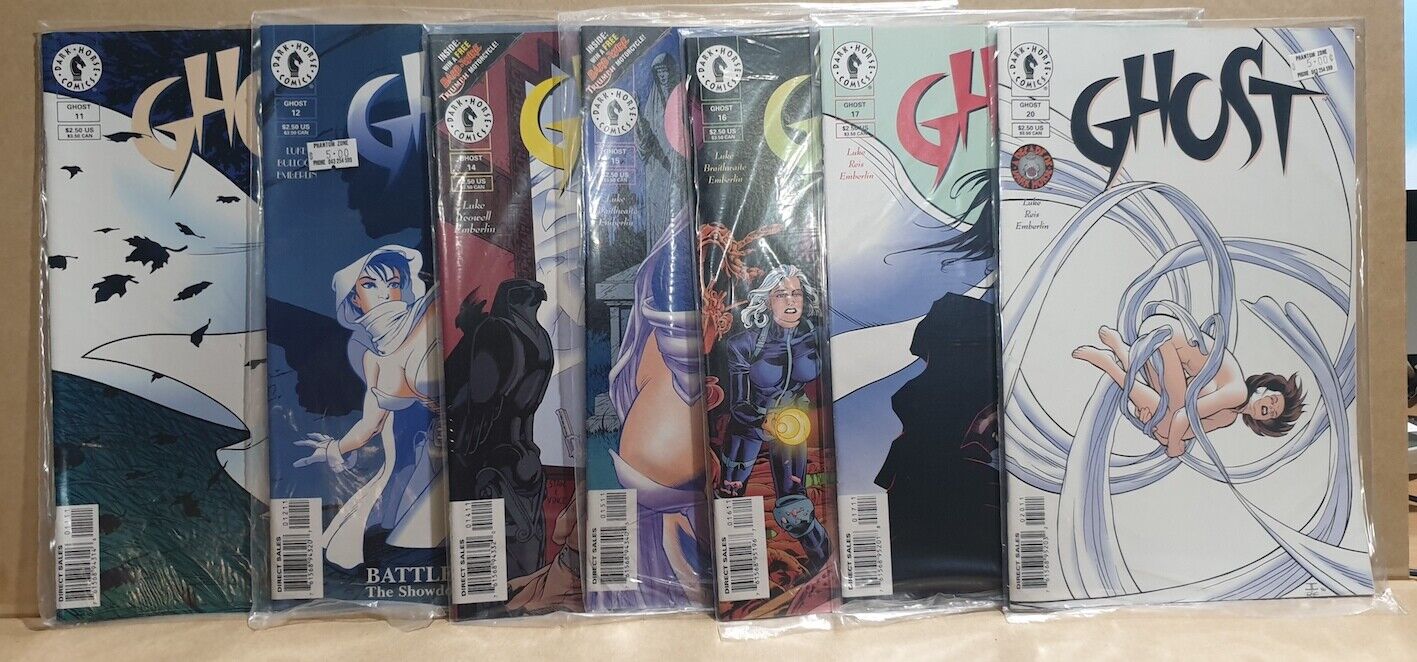 COMIC BOOK - GHOST DARK HORSE #11 #12 #14 #15 #16 #17 #20