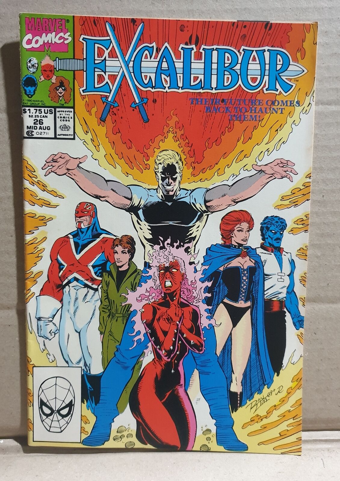 COMIC BOOK -  MARVEL EXCALIBUR #26