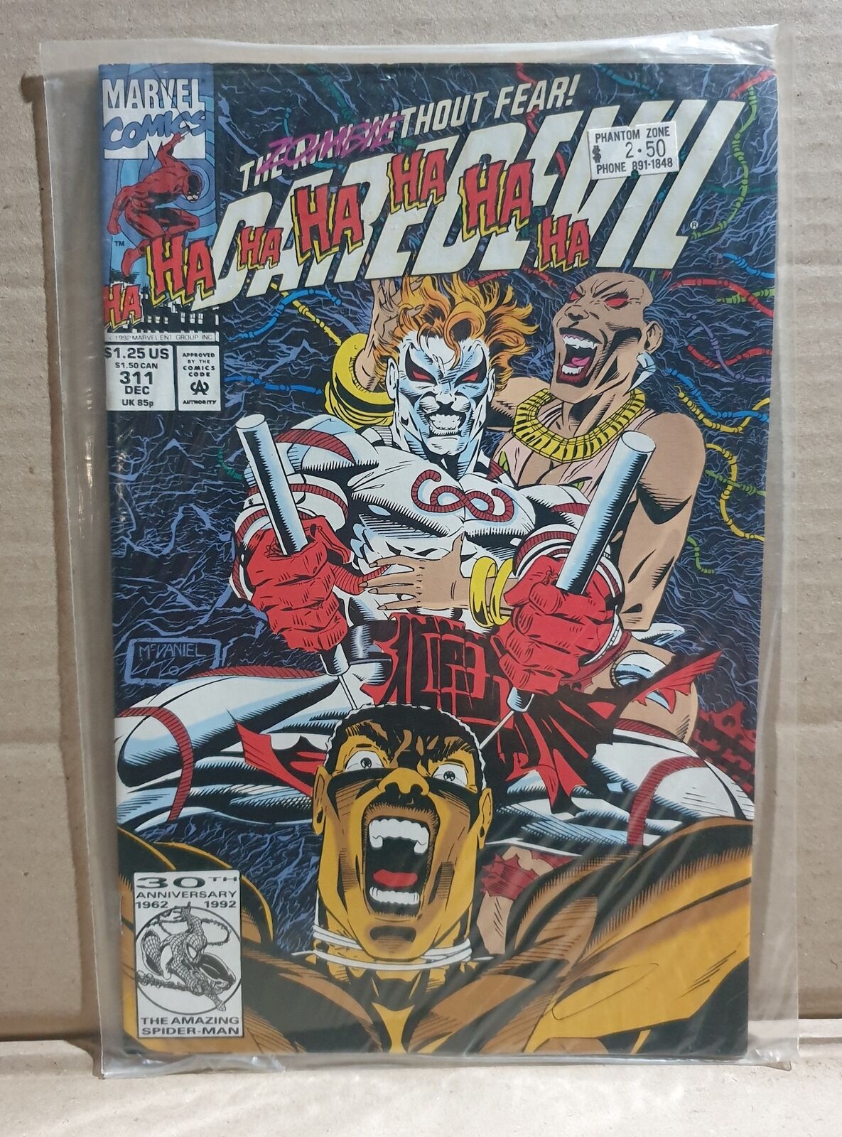 COMIC BOOK -  MARVEL DAREDEVIL #311