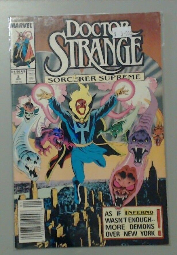 COMIC BOOK MAGAZINE - MARVEL DOCTOR STRANGE SORCERER SUPREME 2