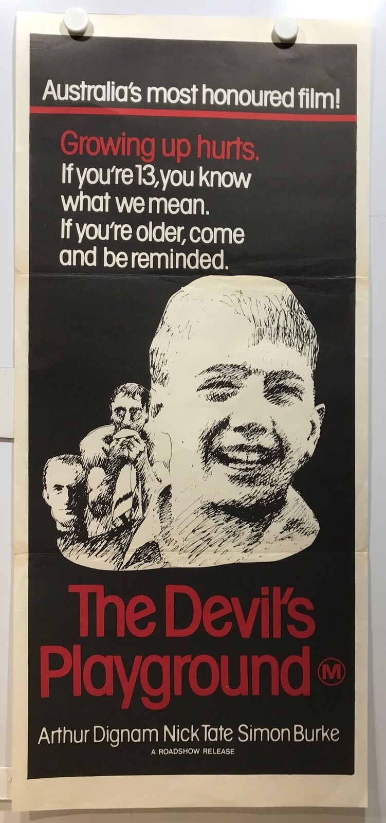 ORIGINAL DAYBILL MOVIE POSTER - DEVIL'S PLAYGROUND - 1976