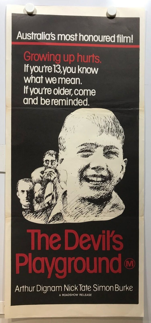 ORIGINAL DAYBILL MOVIE POSTER - DEVIL'S PLAYGROUND - 1976