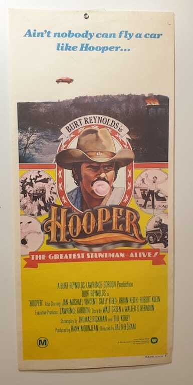 ORIGINAL DAYBILL MOVIE POSTER - HOOPER - The Greatest Stuntman Alive