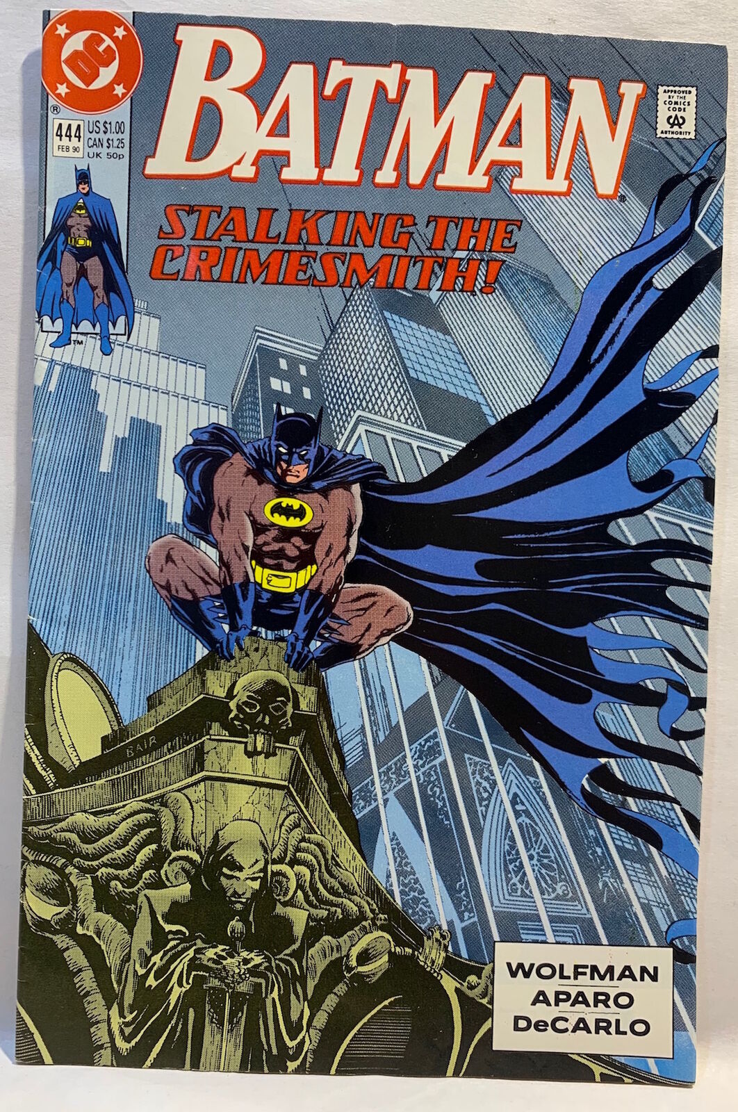 COMIC BOOK - BATMAN #444