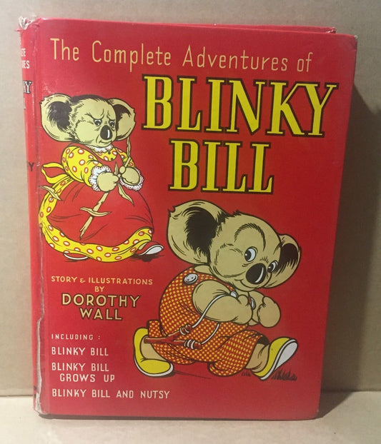 HARD COVER BOOK - BLINKY BILL - DOROTHY WALL NUTSY