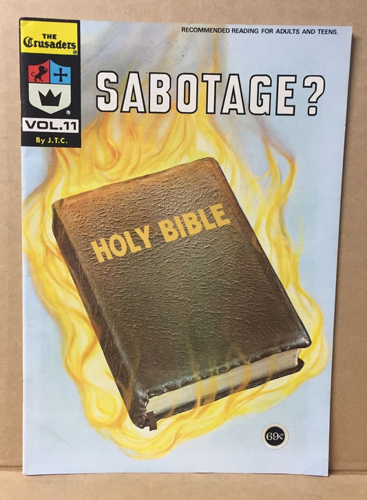 COMIC BOOK - SABOTAGE CRUSADERS VOL.11