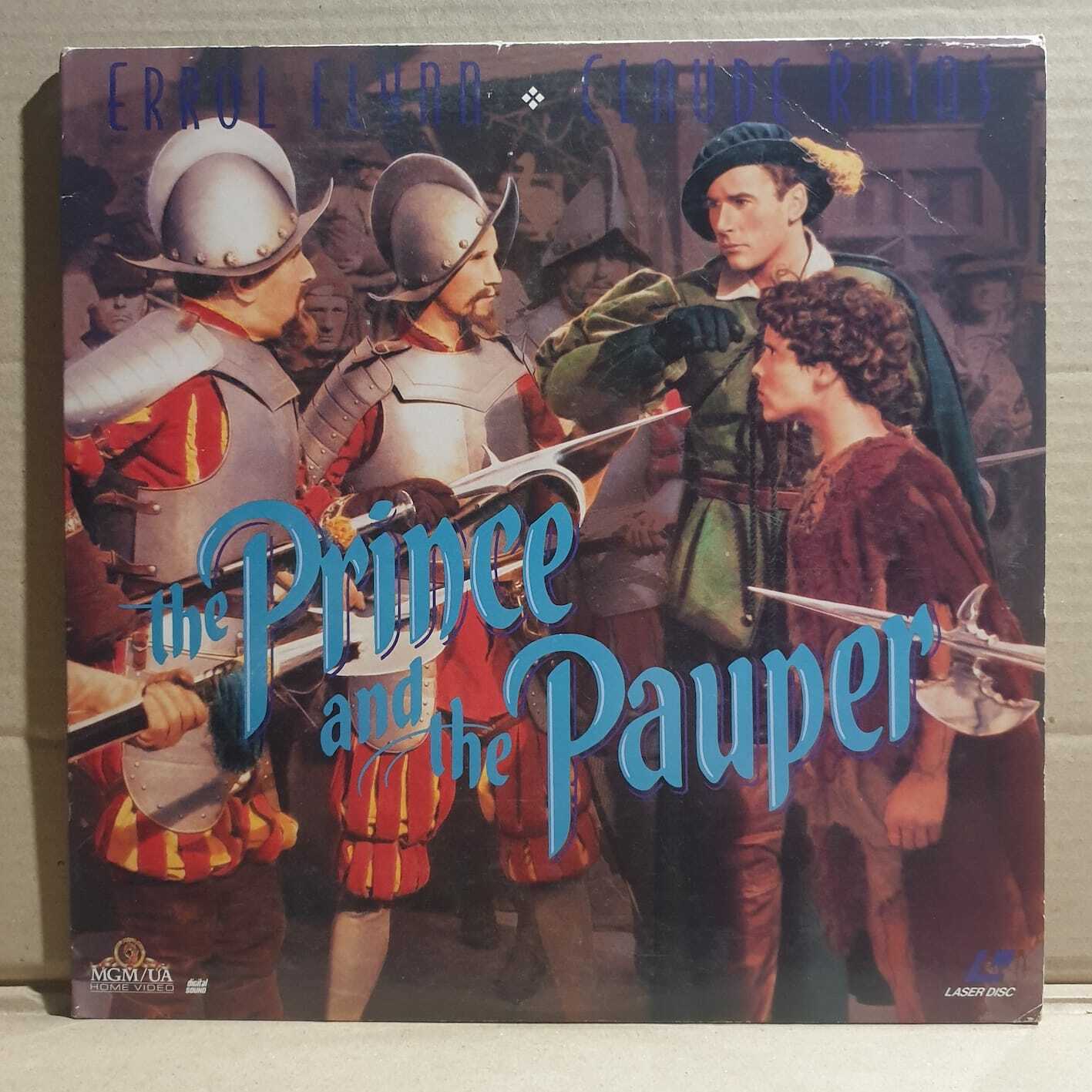 LASERDISC MOVIE - THE PRINCE AND THE PAUPER