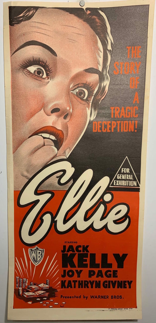 ORIGINAL DAYBILL MOVIE POSTER - ELLIE 