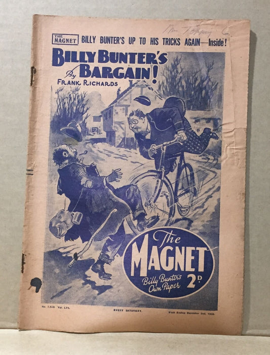 COMIC BOOK - THE MAGNET 2D NO.1659 1939