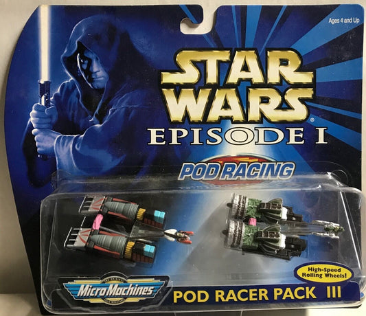 STAR WARS - GALOOB MICRO MACHINES - EPISODE 1 - POD RACER PACK III