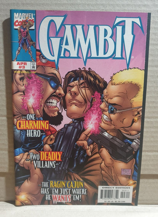 COMIC BOOK - MARVEL GAMBIT #3