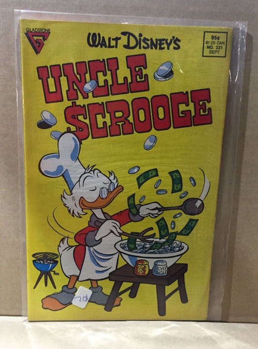 COMIC BOOK - WALT DISNEY UNCLE SCROOGE 221