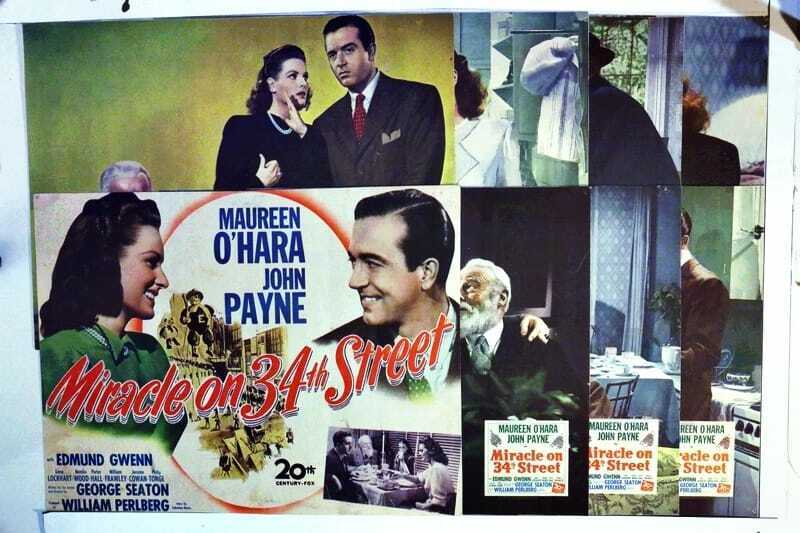 ORIGINAL LOBBY CARDS - MIRACLE ON 34TH STREET - 1947 - set of 8 ...