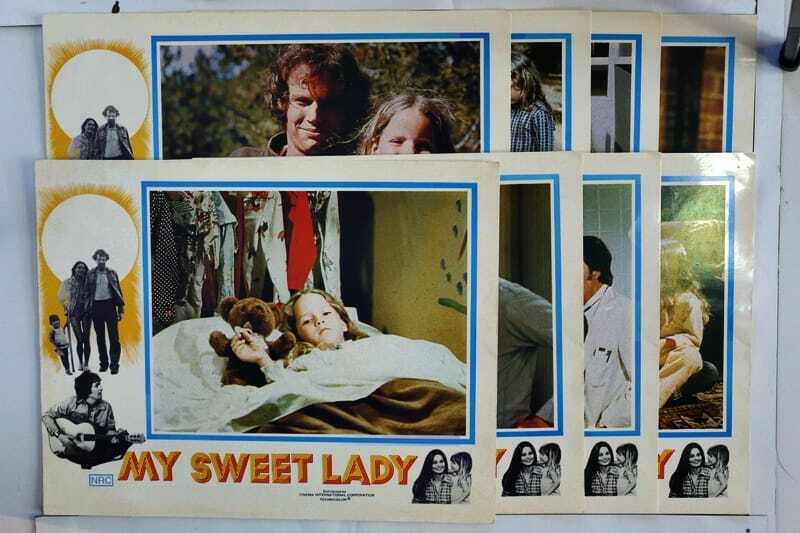 ORIGINAL LOBBY CARDS - MY SWEET LADY (Sunshine) - 1973 - set of 8