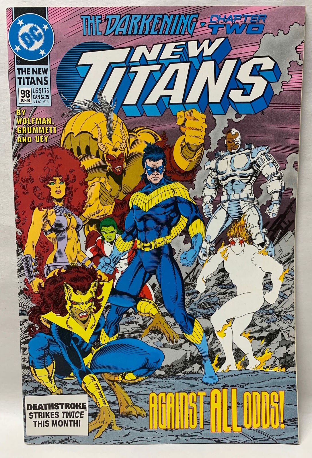 COMIC BOOK - NEW TITANS #98