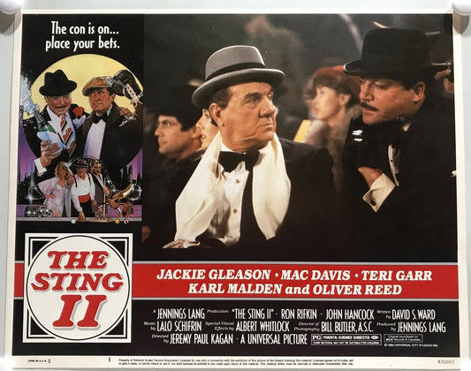 ORIGINAL LOBBY CARDS - THE STING II - 1983 - set of 8