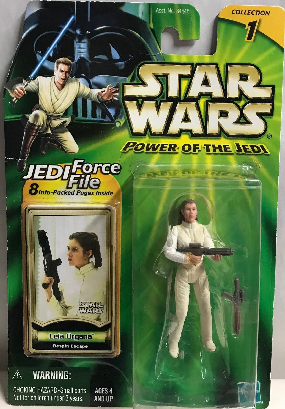 STAR WARS - HASBRO - JEDI FORCE FILE - POTJ - LEIA ORGANA  - BESPIN ESCAPE