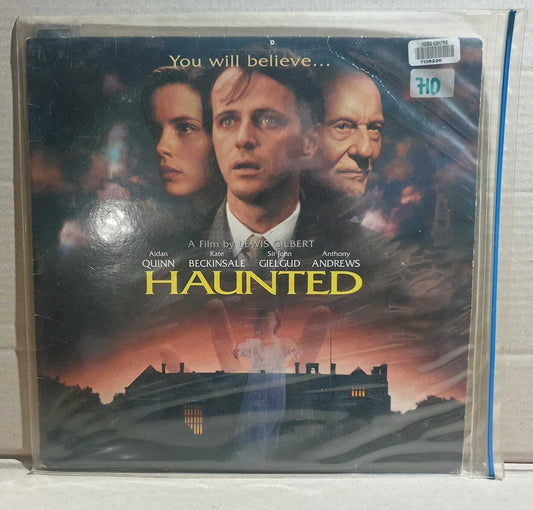 LASERDISC MOVIE - HAUNTED - Aiden Quinn, Kate Beckinsale, Sir John Gielgud, A...