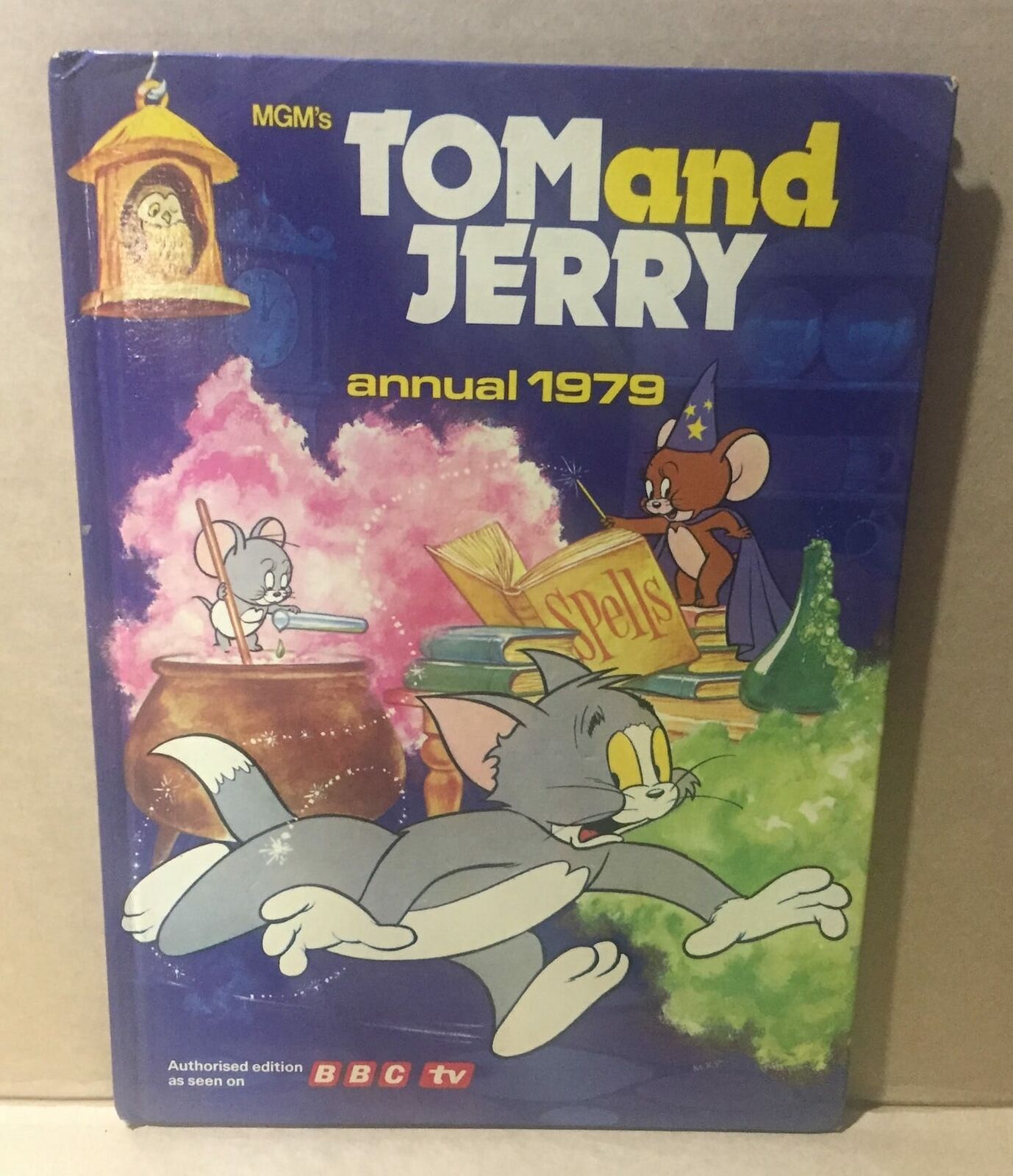 HARD COVER BOOK - MGM TOM AND JERRY ANNUAL 1979