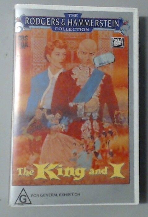 VHS -- RODGERS & HAMMERSTEIN COLLECTION - THE KING AND I