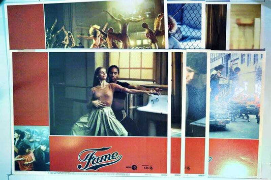 ORIGINAL LOBBY CARDS - FAME - 1980 - set of 8