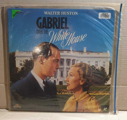 LASERDISC MOVIE - GABRIEL OVER THE WHITE HOUSE - Walter Huston