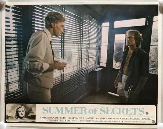 ORIGINAL LOBBY CARDS - SUMMER OF SECRETS (a) - 1976 - set of 8 - Australia