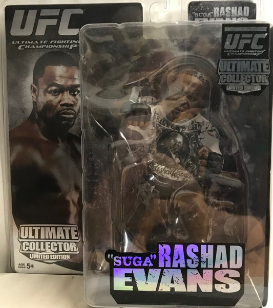 UFC - RASHAD "SUGA" EVANS  - COLLECTABLE FIGURE - LIMITED EDITION - NEW IN BOX