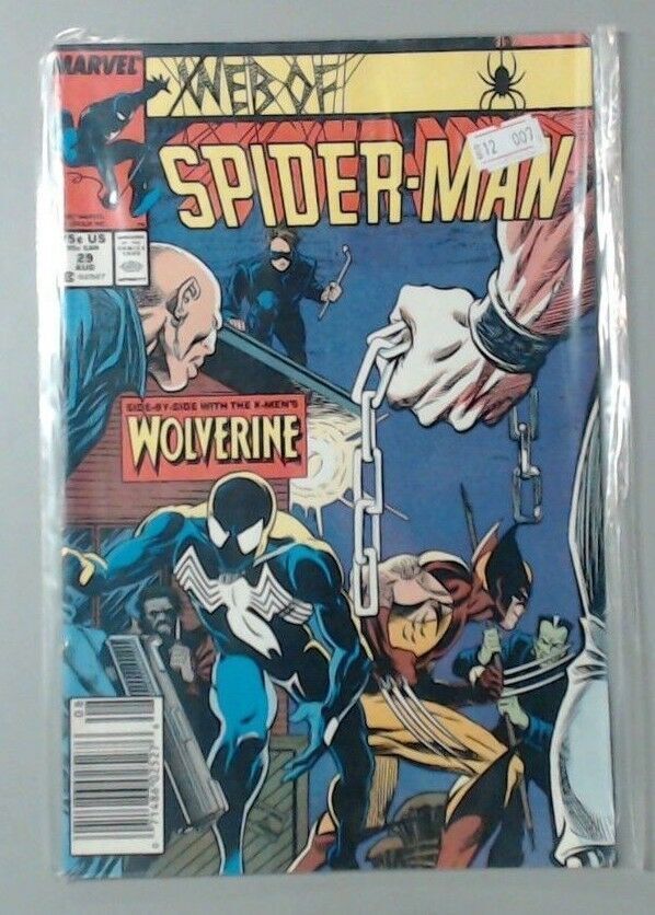 COMIC BOOK - MARVEL COMICS - SPIDERMAN - WEB OF SPIDER-MAN #29