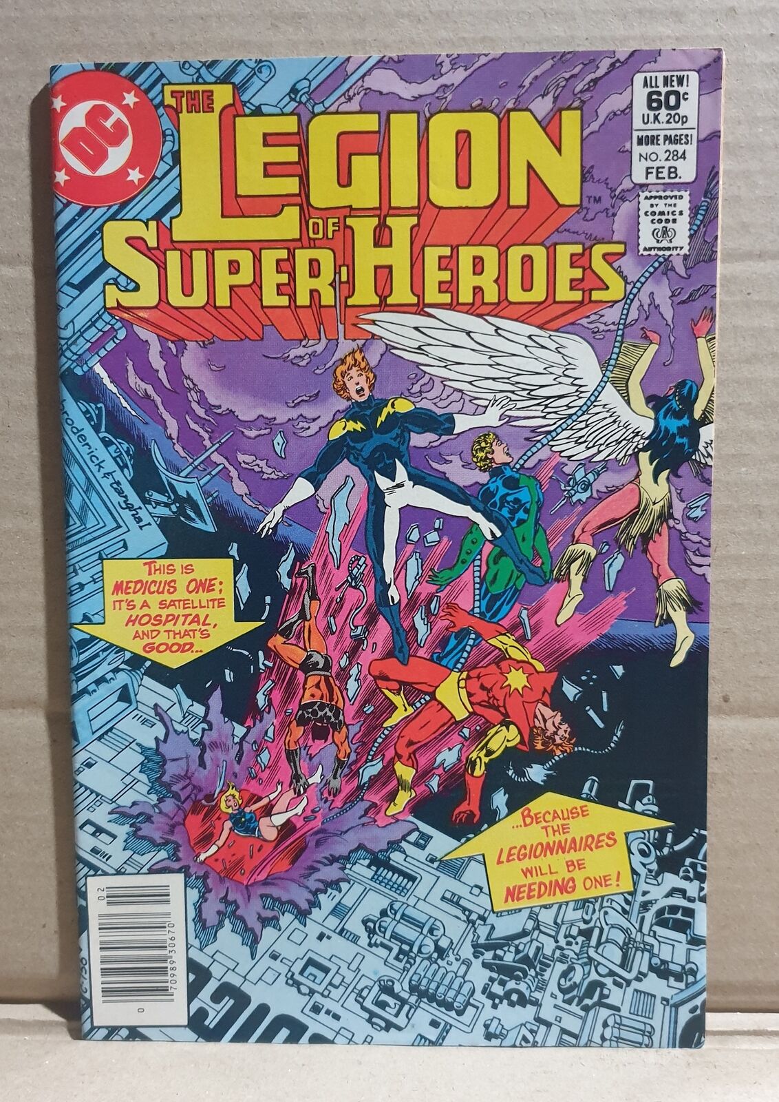 COMIC BOOK ~  DC LEGION OF SUPER HEROES #284