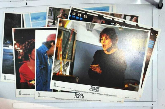 ORIGINAL LOBBY CARDS - SHORT CIRCUIT - 1986 - set of 8