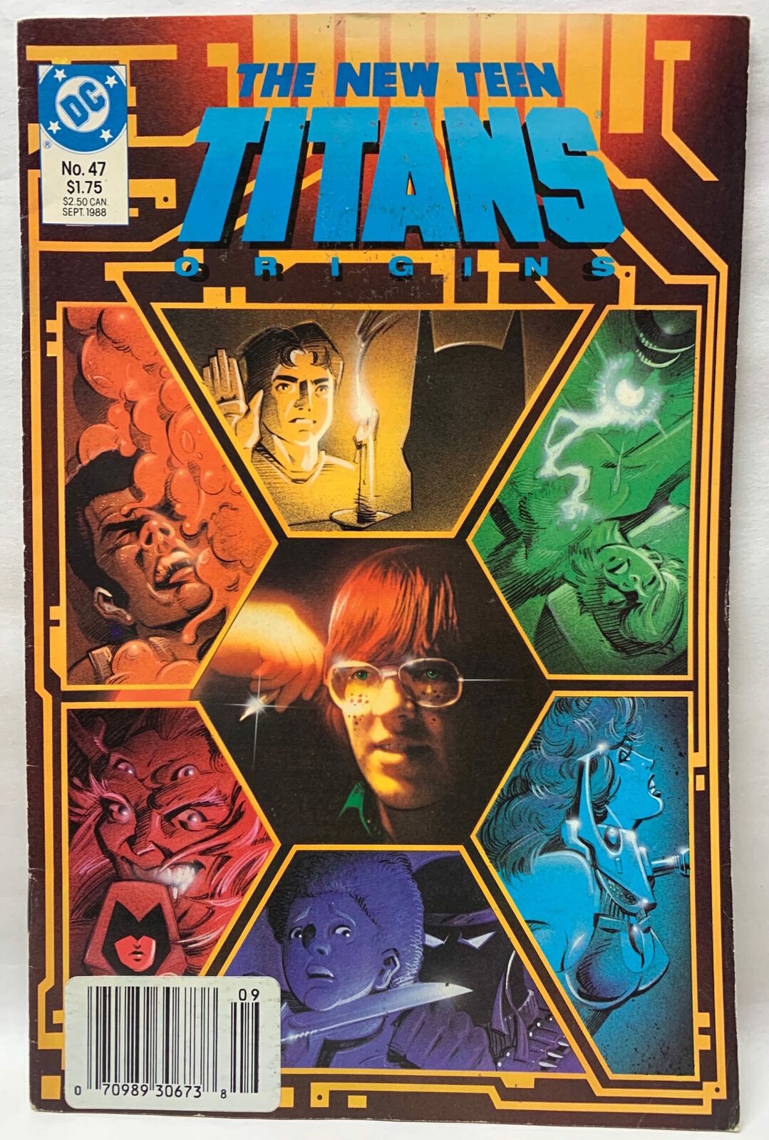 COMIC BOOK ~ THE NEW TEEN TITANS #47