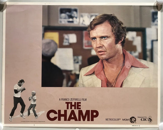 ORIGINAL LOBBY CARDS - THE CHAMP - 1979 - set of 8