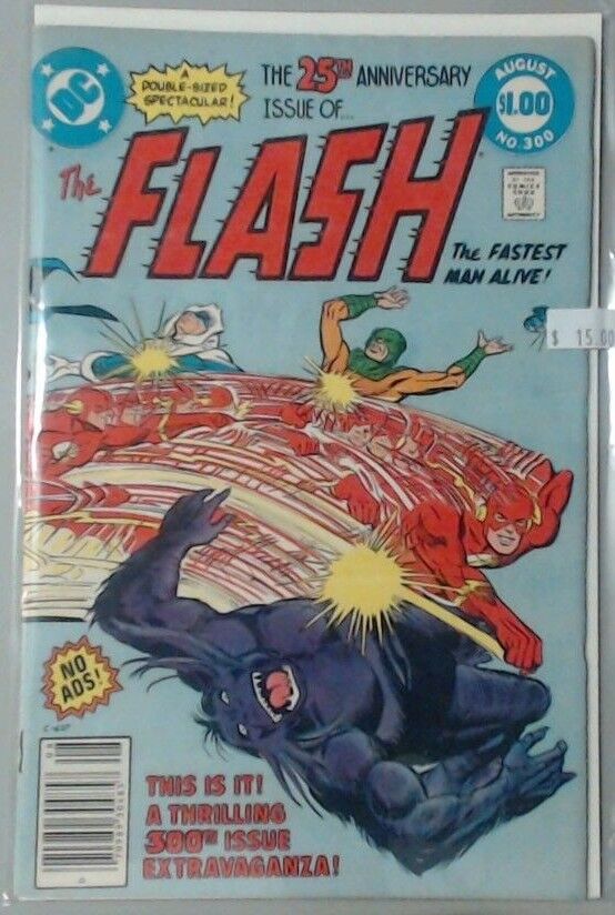 COMIC BOOK - THE FLASH #300 25TH ANNIVERSARY DC