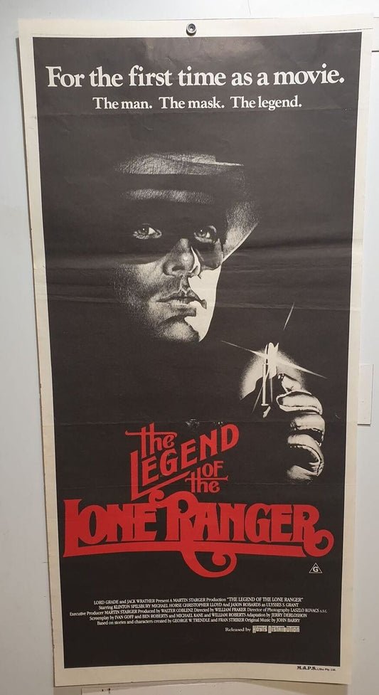 ORIGINAL DAYBILL MOVIE POSTER - THE LEGEND OF THE LONE RANGER - 1981