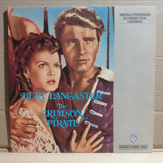 LASERDISC MOVIE - THE CRIMSON PIRATE - Burt Lancaster