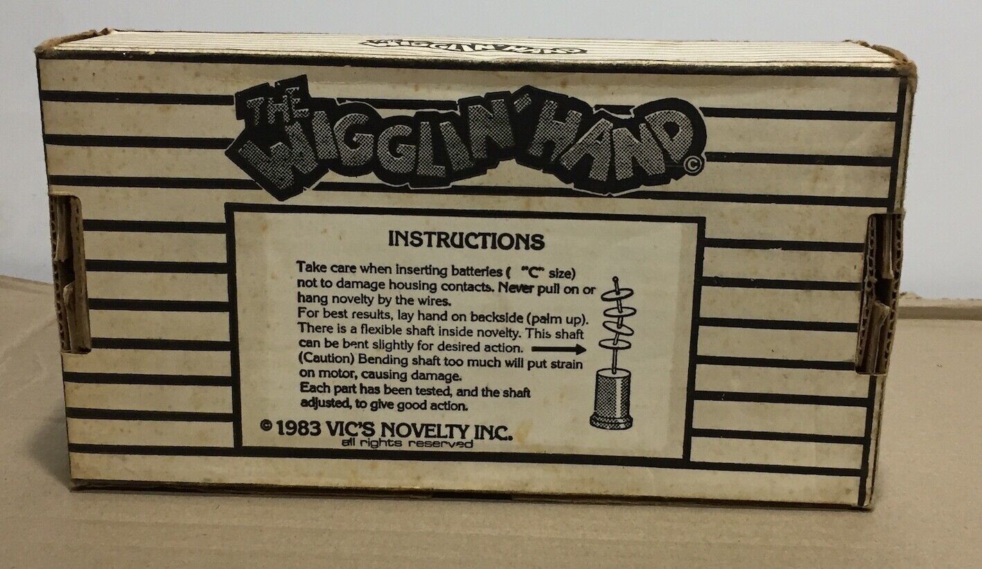 VIC'S LIFE SIZE MECHANICAL WIGGLIN' HAND