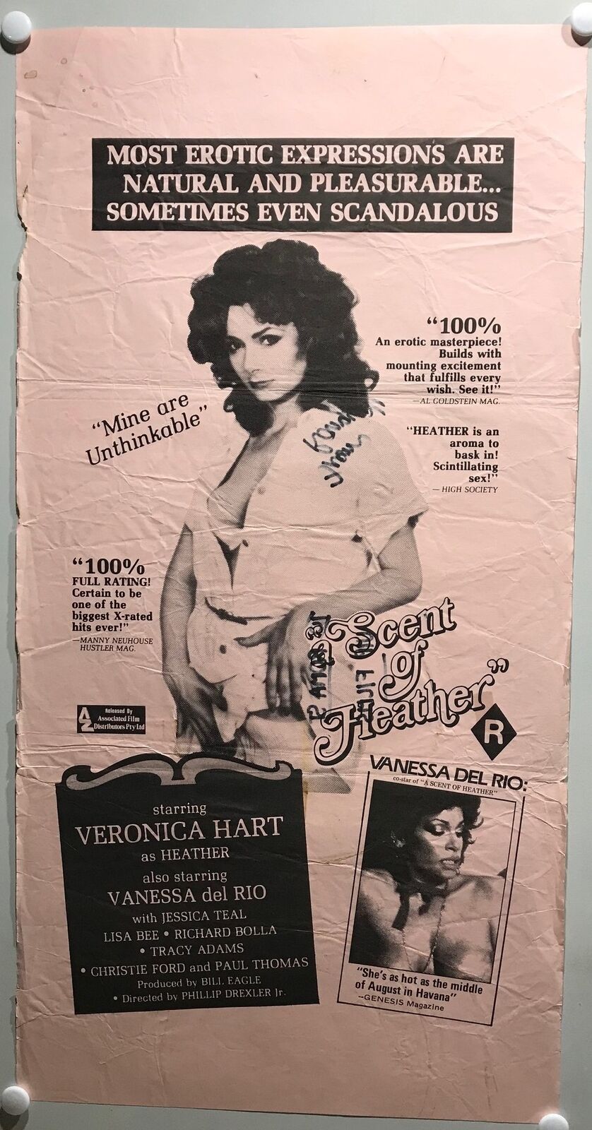 ORIGINAL DAYBILL MOVIE POSTER - SCENT OF HEATHER