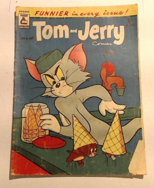 COMIC BOOK ~~ TOM AND JERRY COMICS NO.102