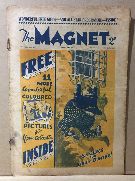 COMIC BOOK - THE MAGNET 2D NO.1345 1933