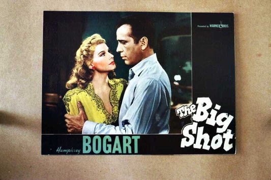 ORIGINAL LOBBY CARD - BIG SHOT (a) - 1942 - key card