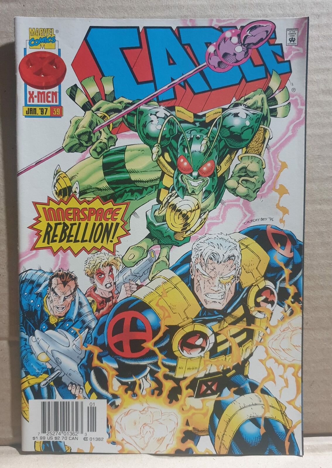 COMIC BOOK - MARVEL CABLE #39